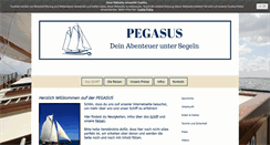 Desktop Screenshot of pegasuscharter.de