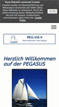 Mobile Screenshot of pegasuscharter.de
