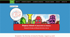 Desktop Screenshot of pegasuscharter.org